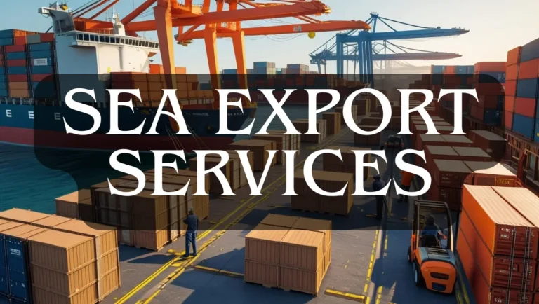 Araina Logistics Sea Export Services Featured