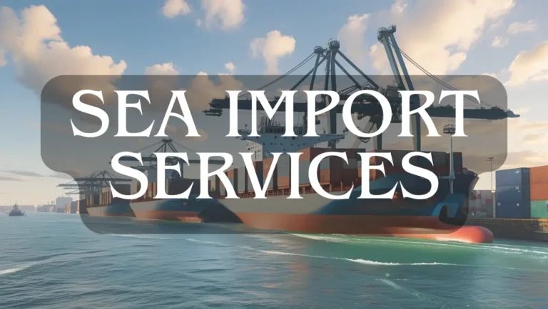 Araina Logistics Sea import Services Featured